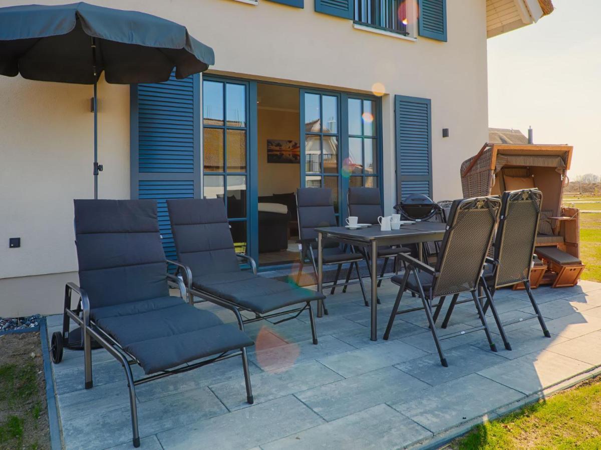 Reetland Am Meer - Luxus Reetdachvilla Mit 3 Schlafzimmern, Sauna Und Kamin F18 Dranske Ngoại thất bức ảnh